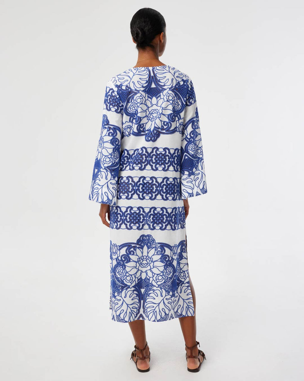 Clea Lace Dress in White