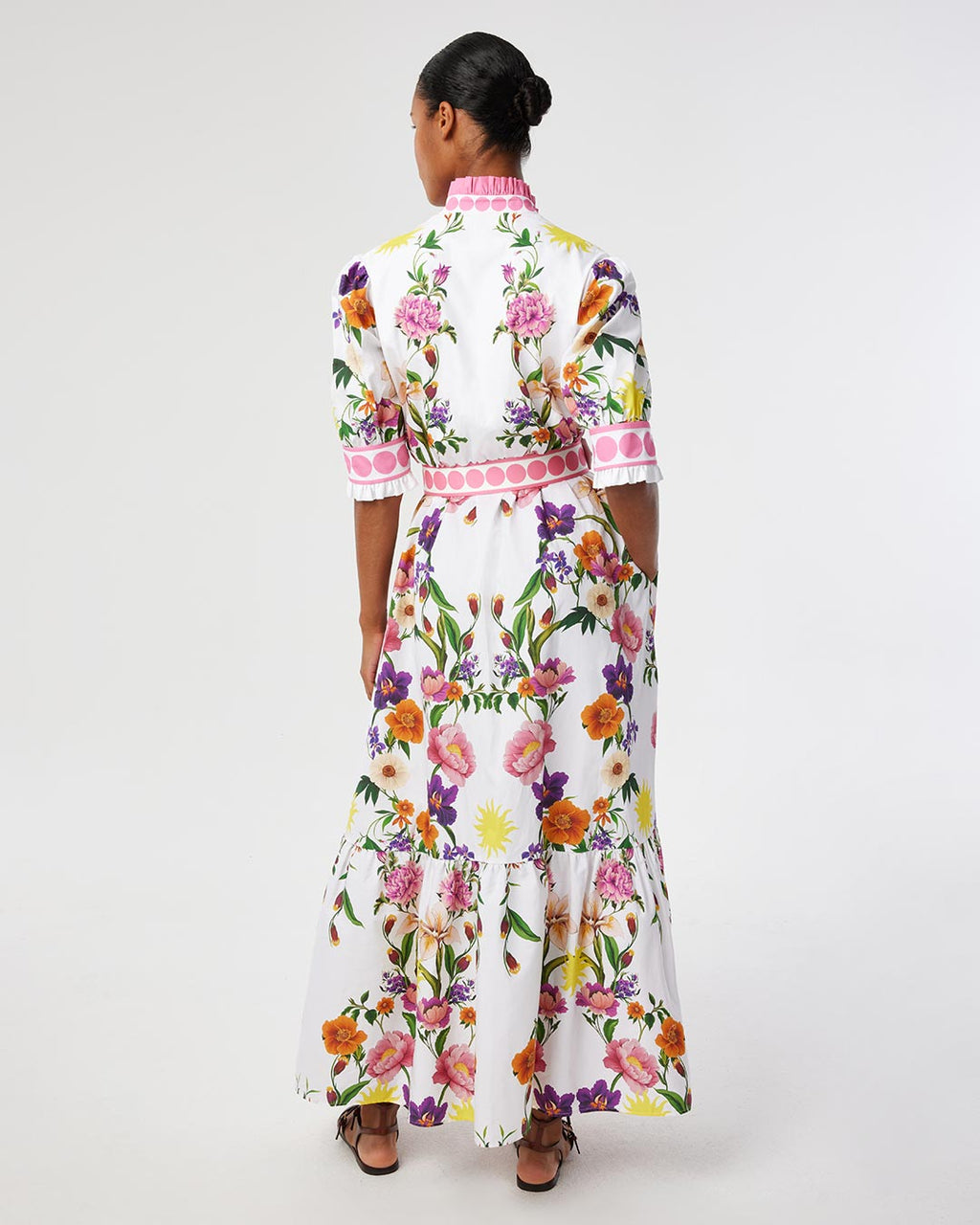 Marni Cotton Dress in Botanica