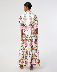 Marni Cotton Dress in Botanica