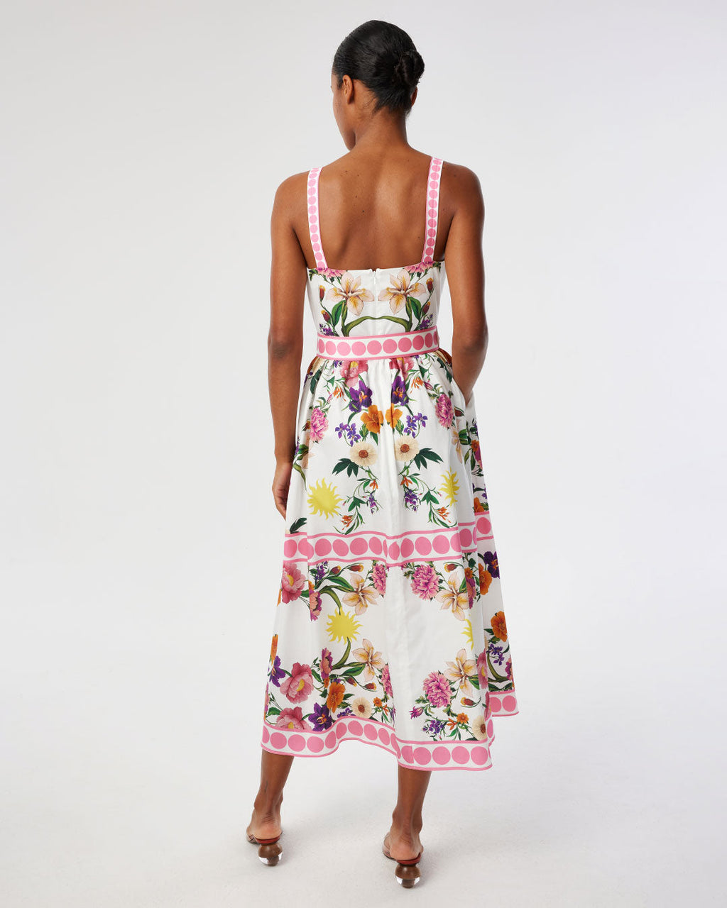 Ninet Cotton Dress in Botanica