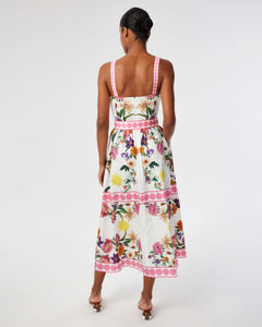 Ninet Cotton Dress in Botanica