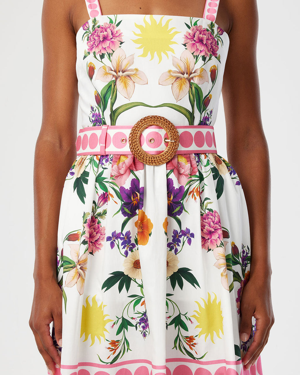 Ninet Cotton Dress in Botanica