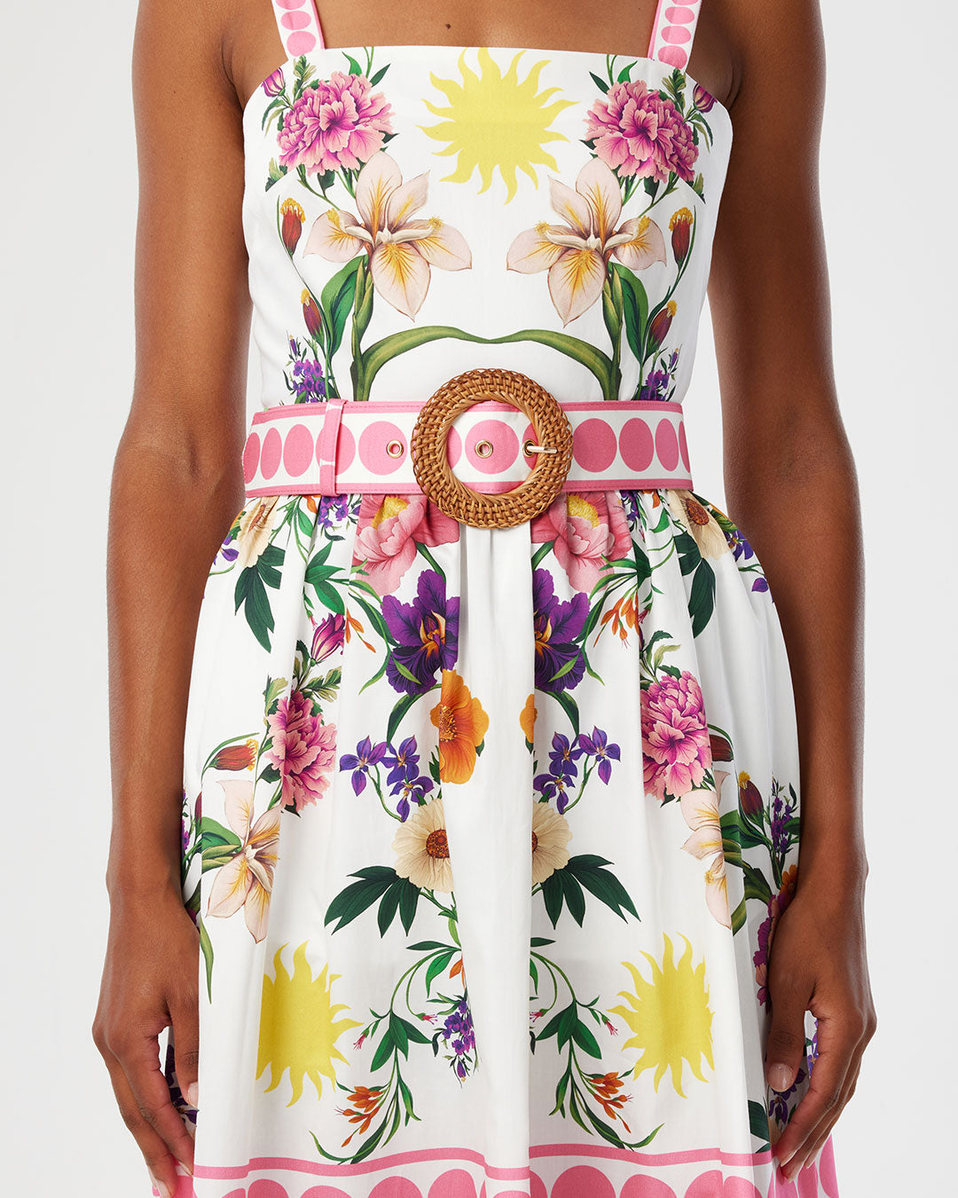Ninet Cotton Dress in Botanica