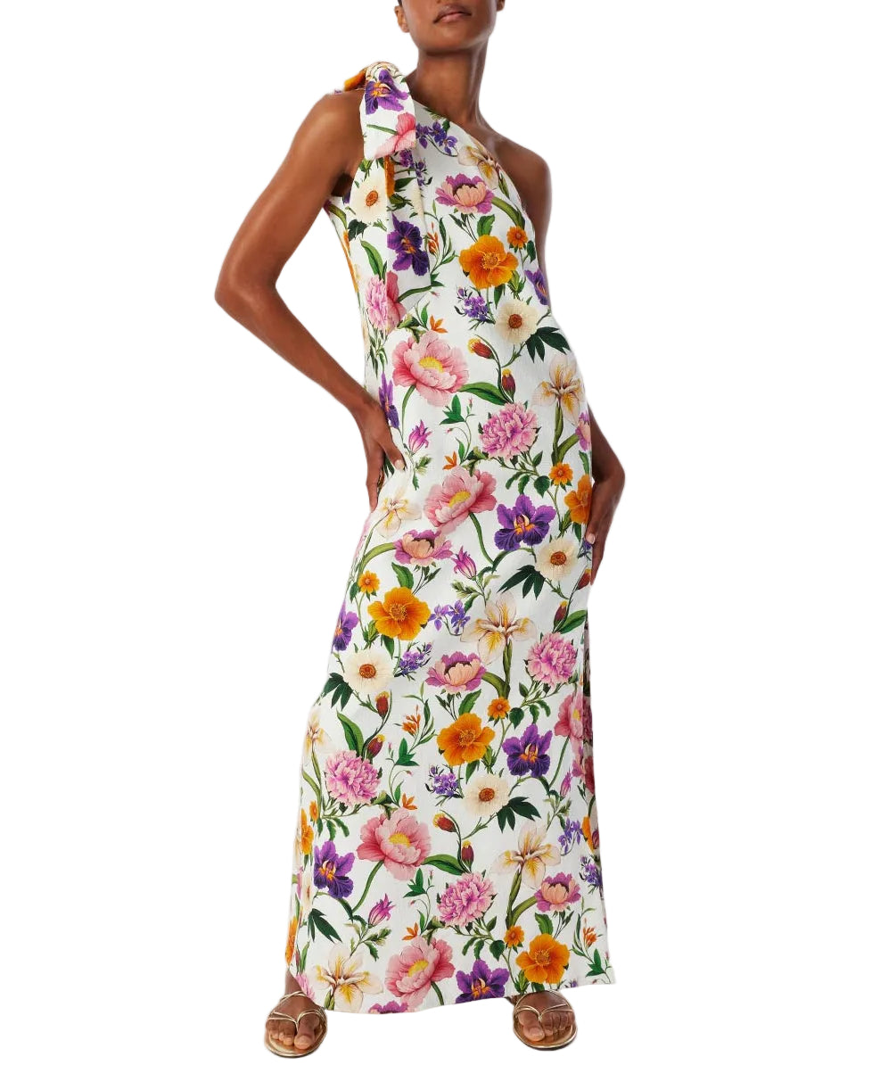 Lani Jacquard Dress in Botanica