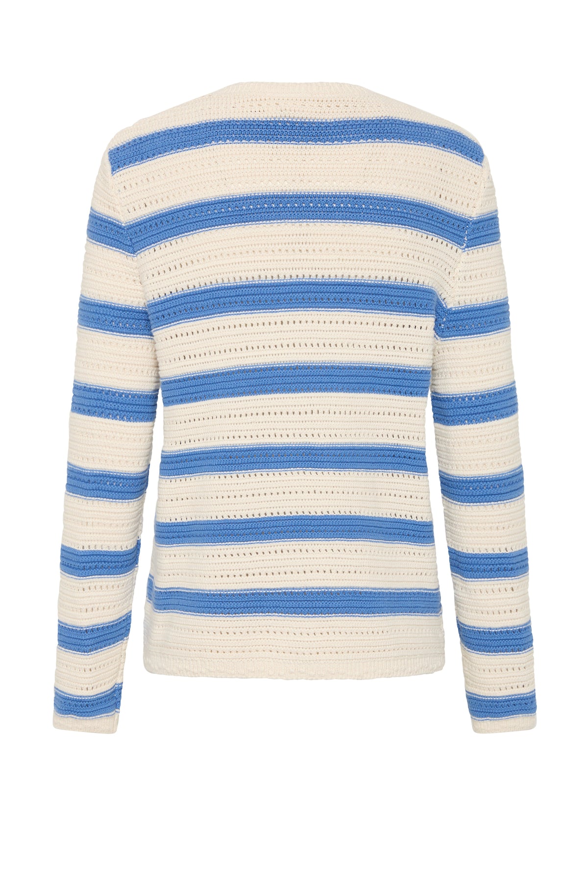 Manon Knit Cardigan in Bleu