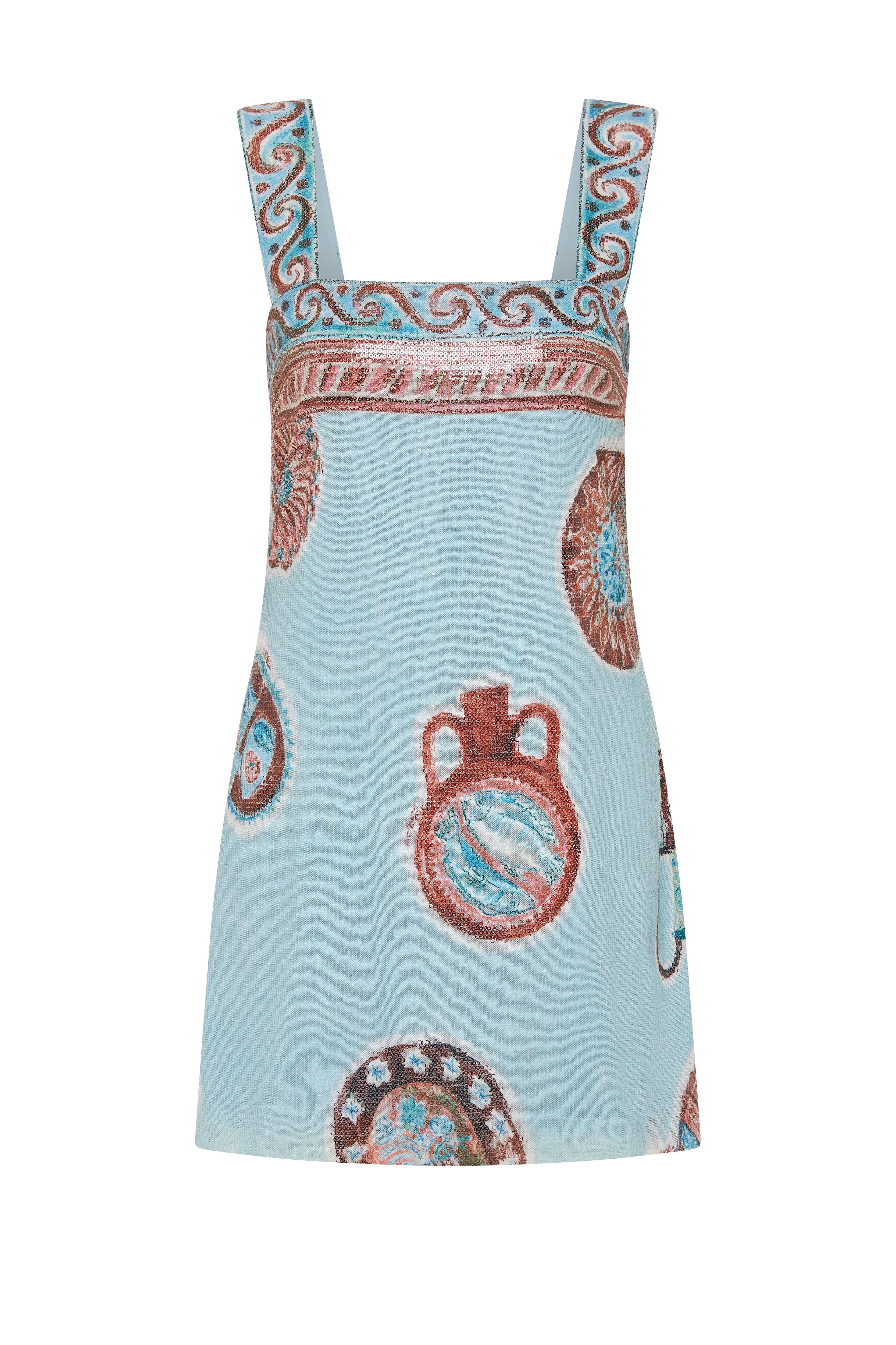 Izzy Sequin Dress in Reliquia