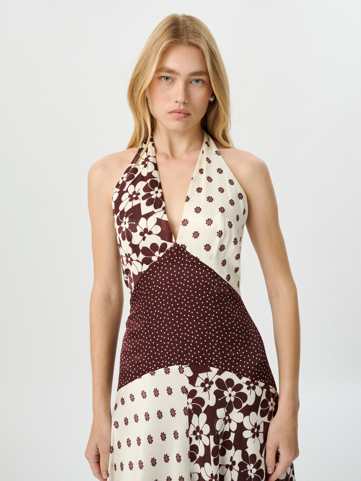 Miranda Dress in Mod Bloom
