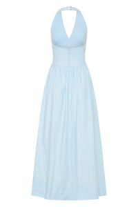 Maddie Halter Dress in Powderblue