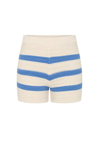 Manon Knit Short in Bleu