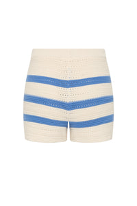Manon Knit Short in Bleu