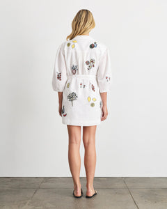 Sadie Dress in Optic White