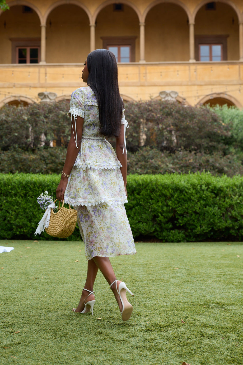 The Saint-Tropez Dress in Cordoba Print 2