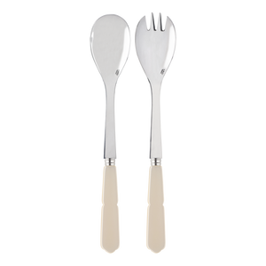 Gustave Salad Set in Pearl