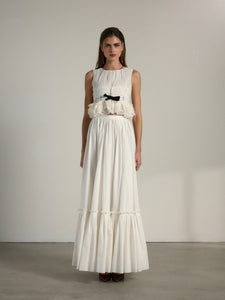 The San Sebastian Skirt in White