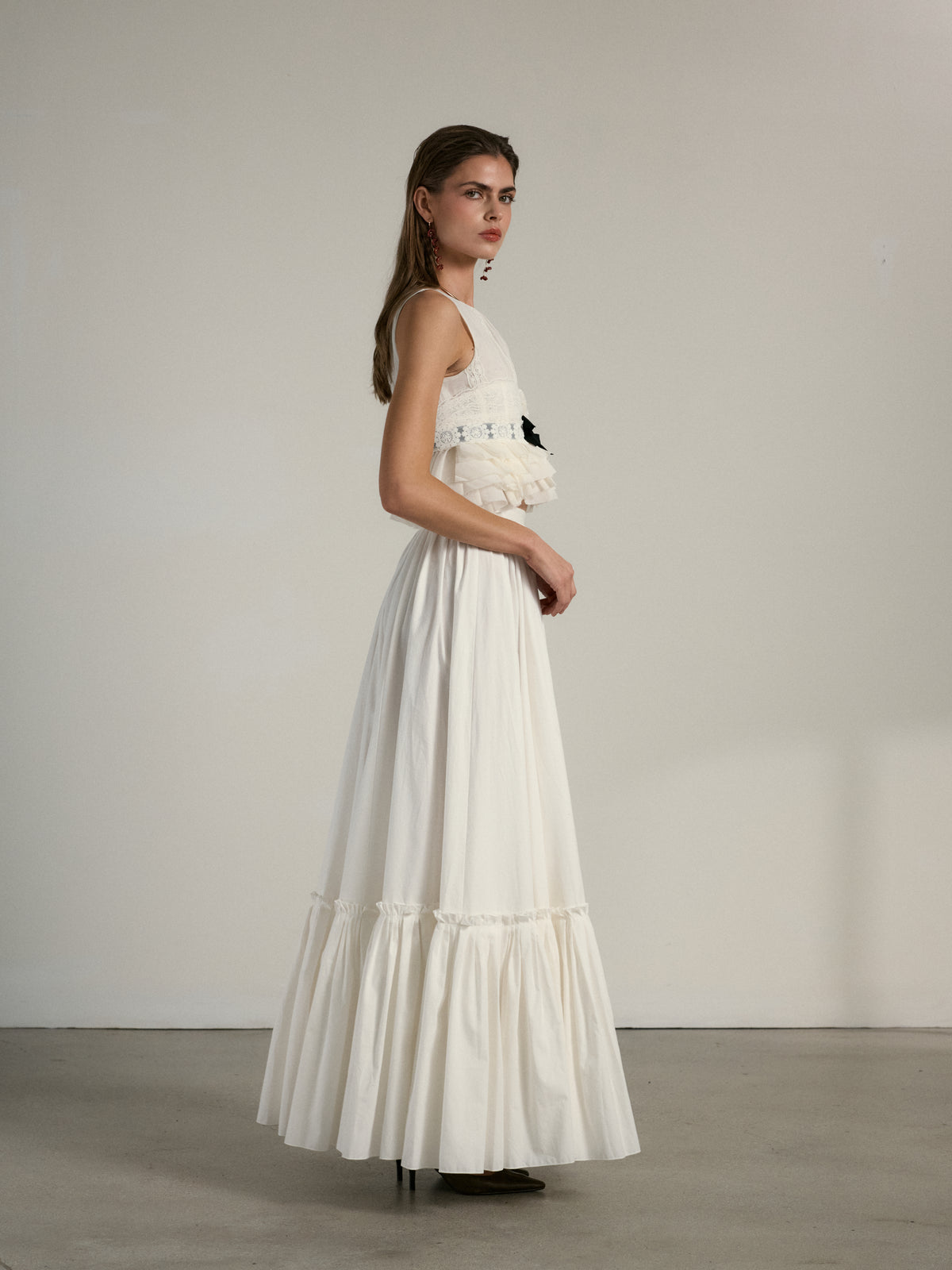 The San Sebastian Skirt in White