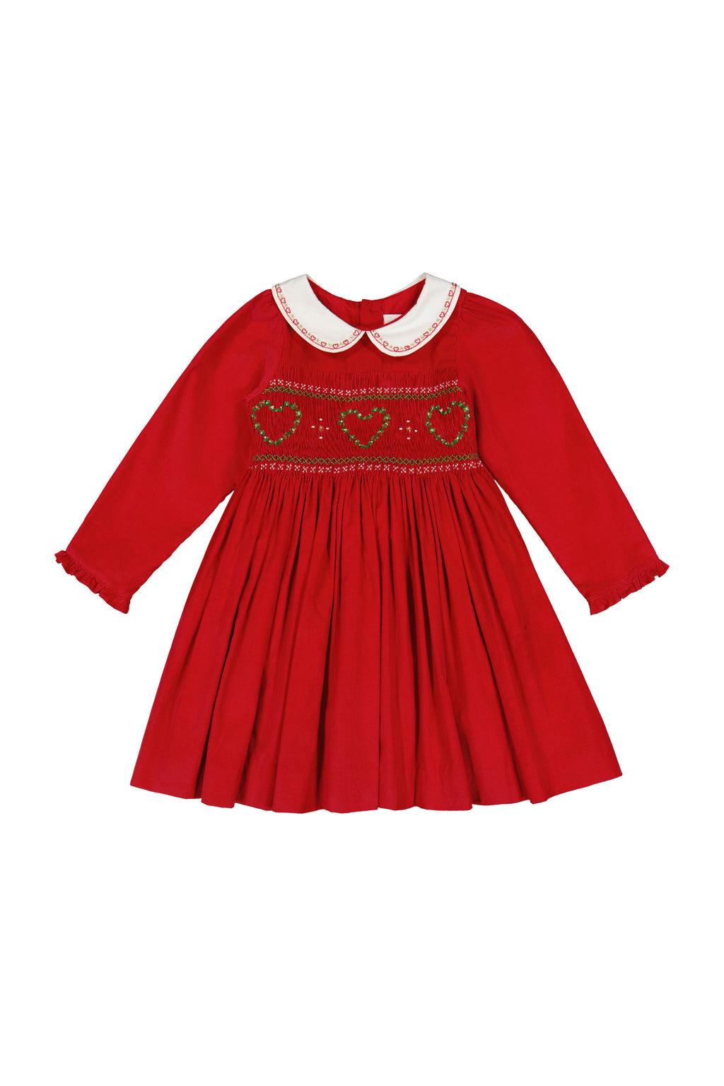 Sarah Ruby Smocked Dress