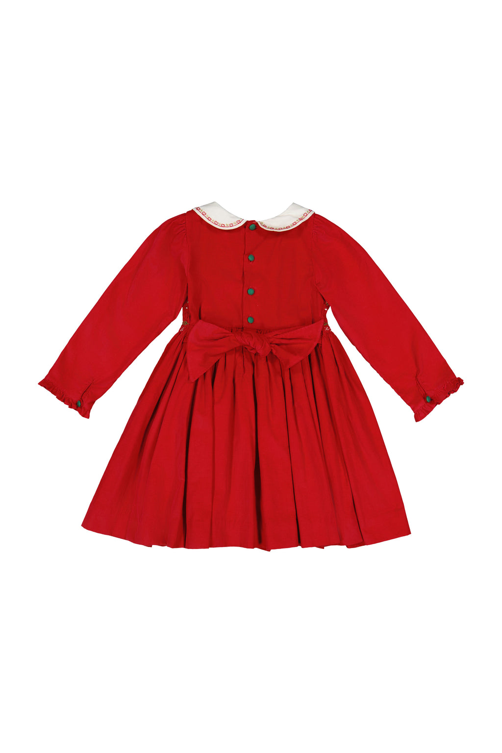 Sarah Ruby Smocked Dress