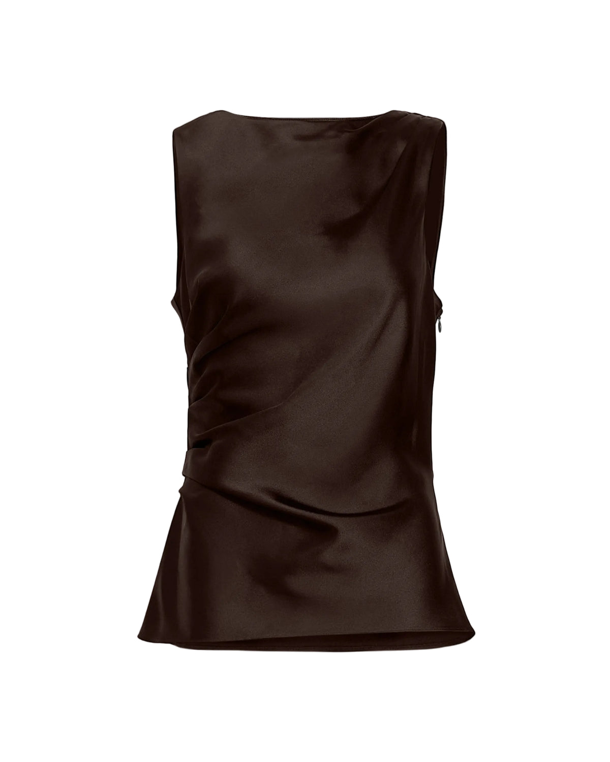 Sasha Top in Dark Fig