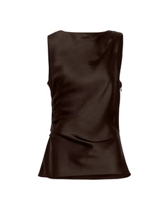 Sasha Top in Dark Fig