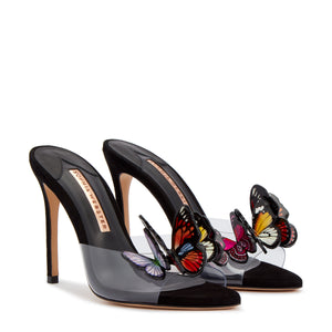 Vanessa Mule in Midnight Butterfly Mule