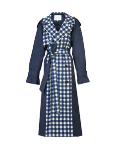 Sawyer Coat in Midnight/Midnight Multi