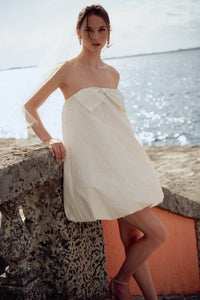 Cort Dress in Ivory