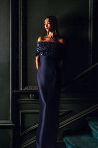 Ada Gown in Poseidon Night Sky