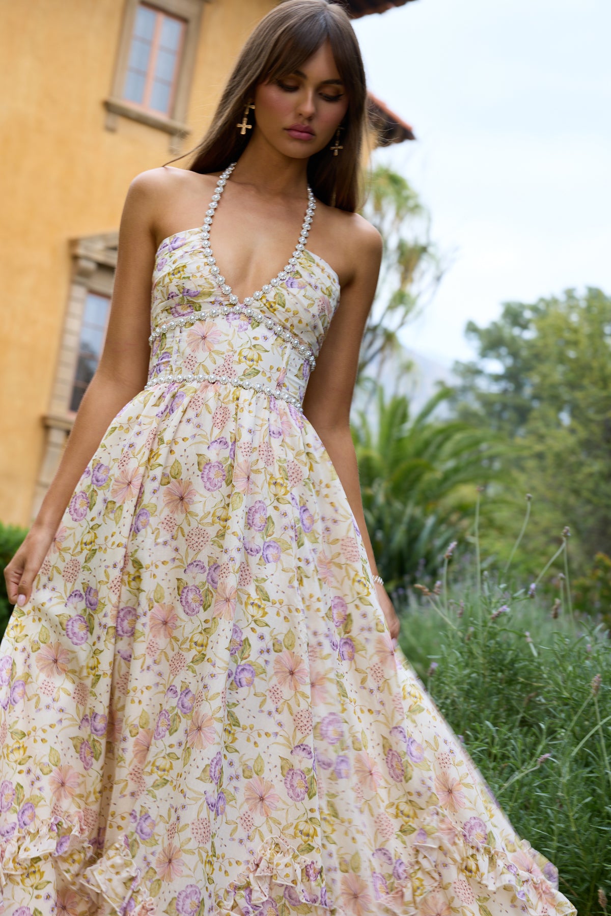 The Scarlette Dress in Cordoba Print