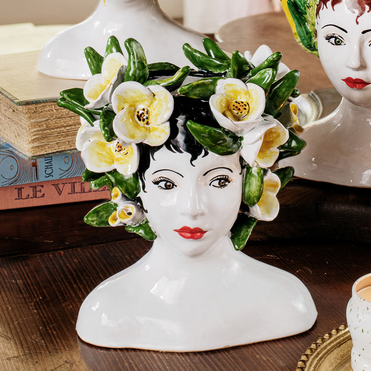 Sicilian Petite Magnolia Head in Multi
