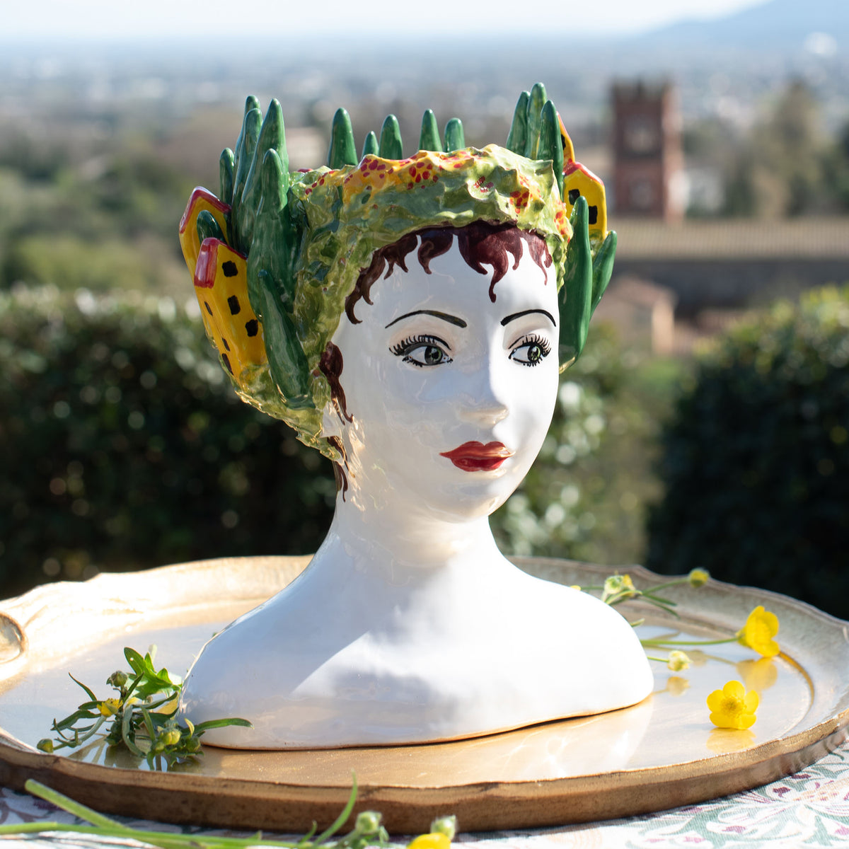 Sicilian Petite Tuscan Head in Multi