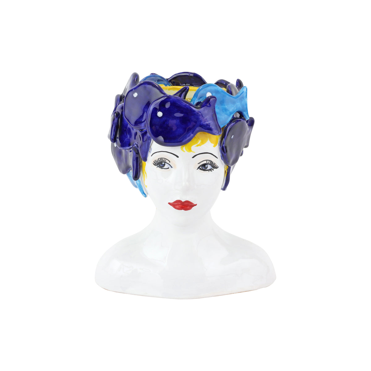 Sicilian Petite Pesci Head in Multi