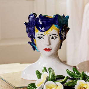 Sicilian Petite Pesci Head in Multi