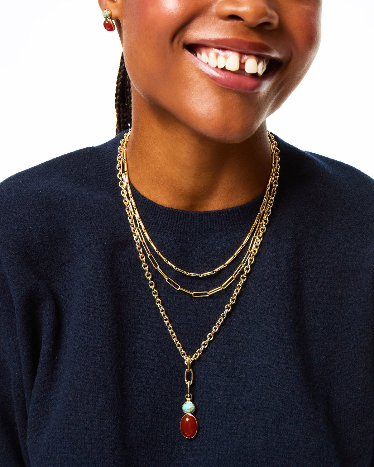 The Semi Precious Stone Necklace