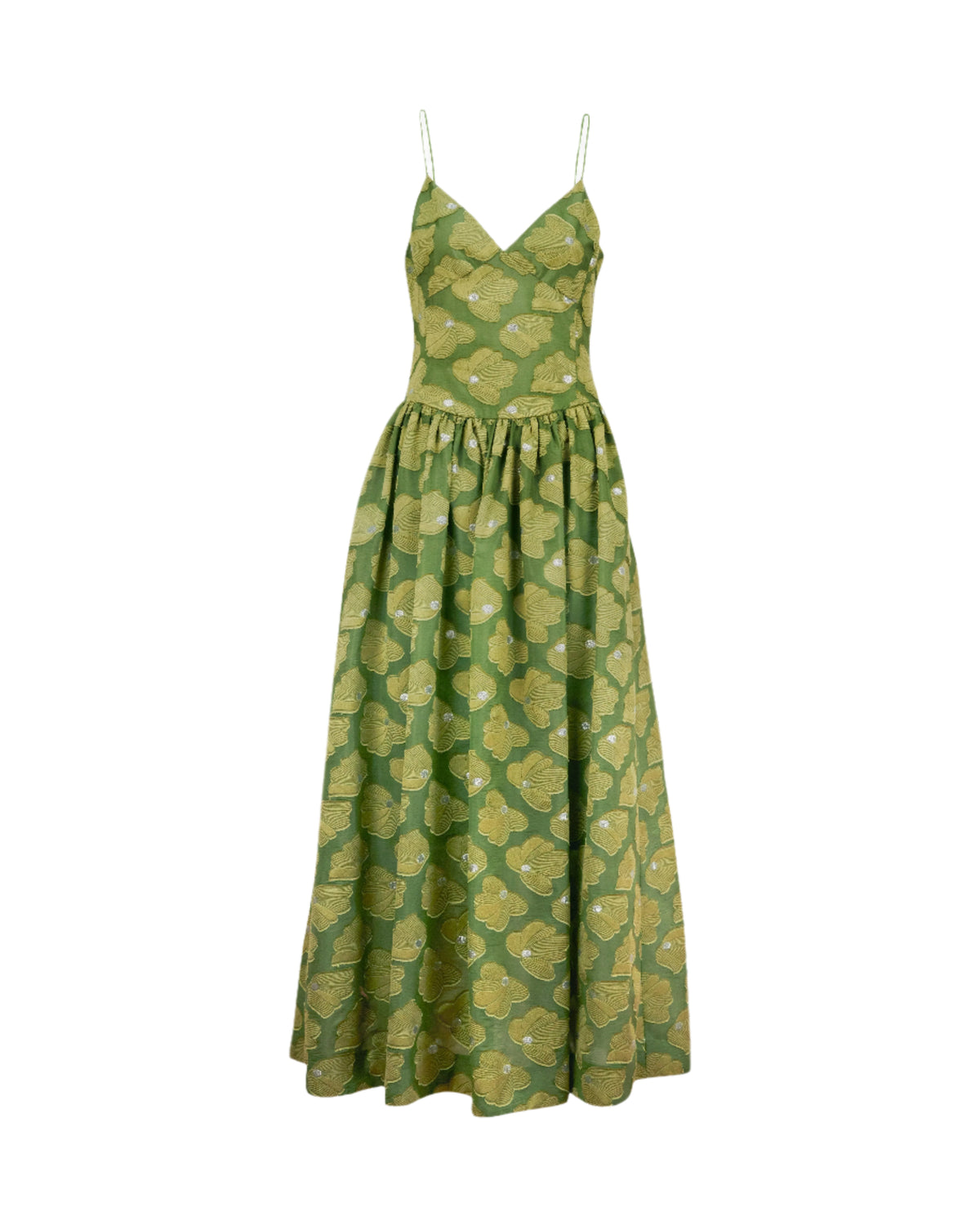 Serena Dress in Avocado