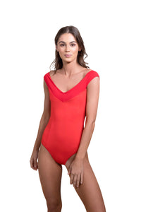 Serena One-Piece in Red