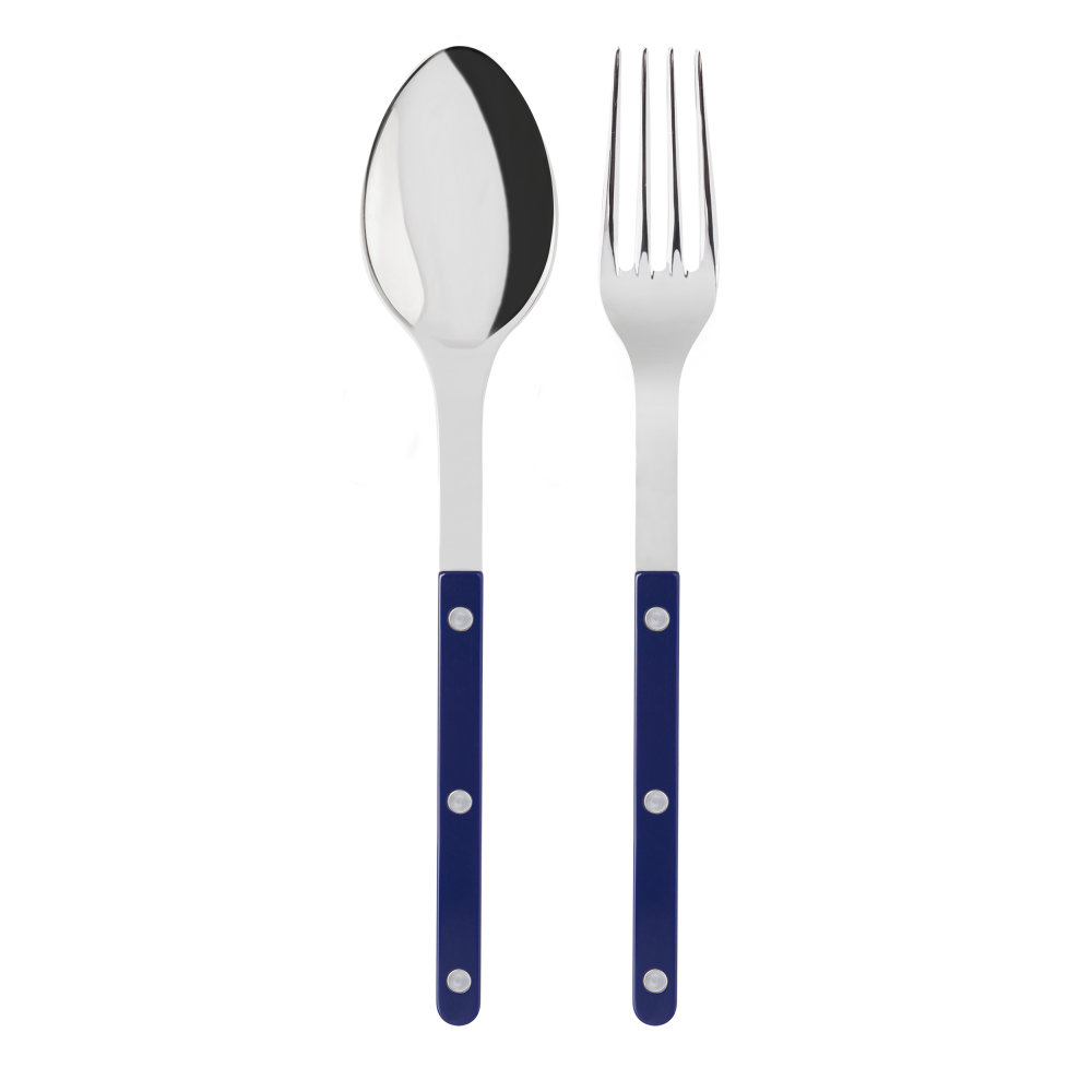 Bistro Serving Set in Light Navy