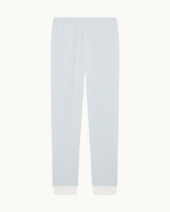 Derek Stripe Child Pajama 2-Piece Set in Blue