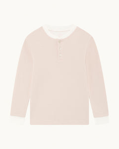 Derek Stripe Child Pajama 2-Piece Set in Pink