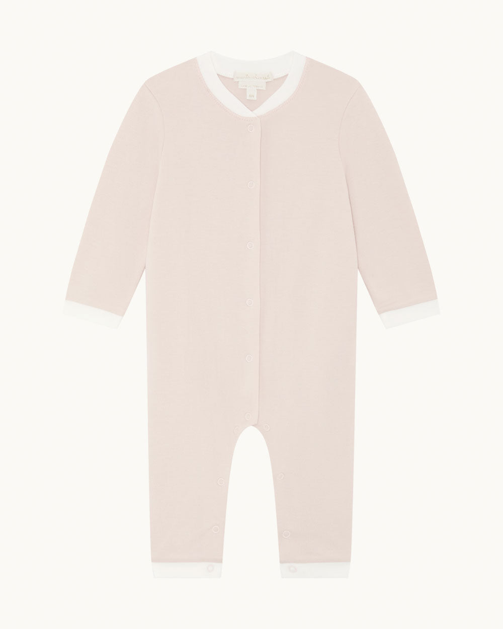 Dalton Stripe Romper 2-Piece Set in Pink