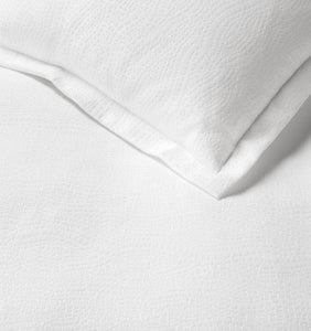 Cobblestones Sham in White