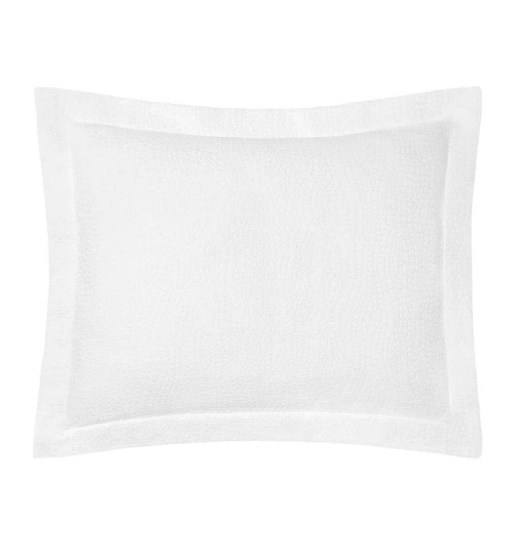 Cobblestones Sham in White