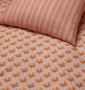 Edna Sham in Pink & Orange