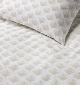 Edna Sham in White & Beige