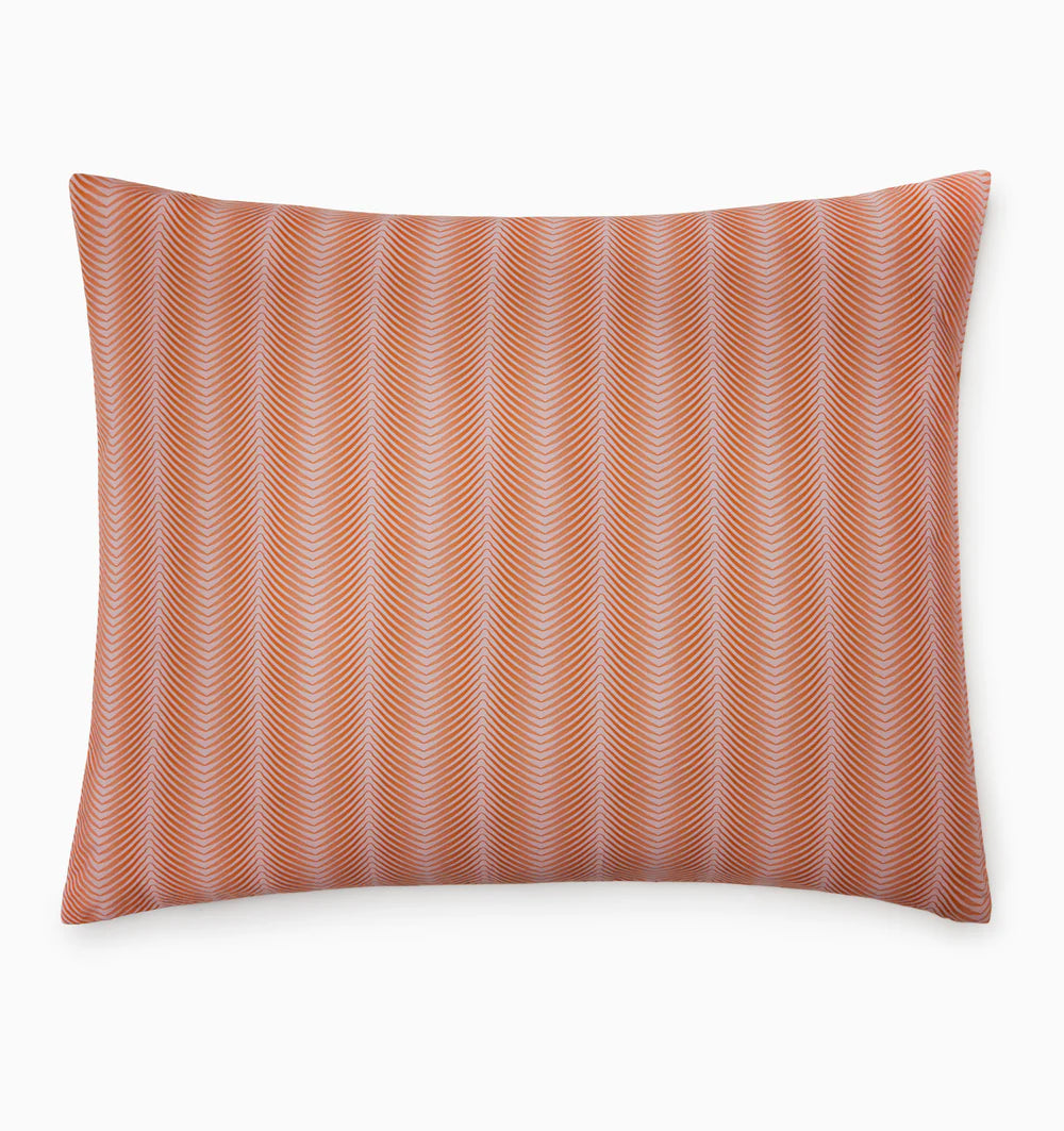 Edna Sham in Pink & Orange
