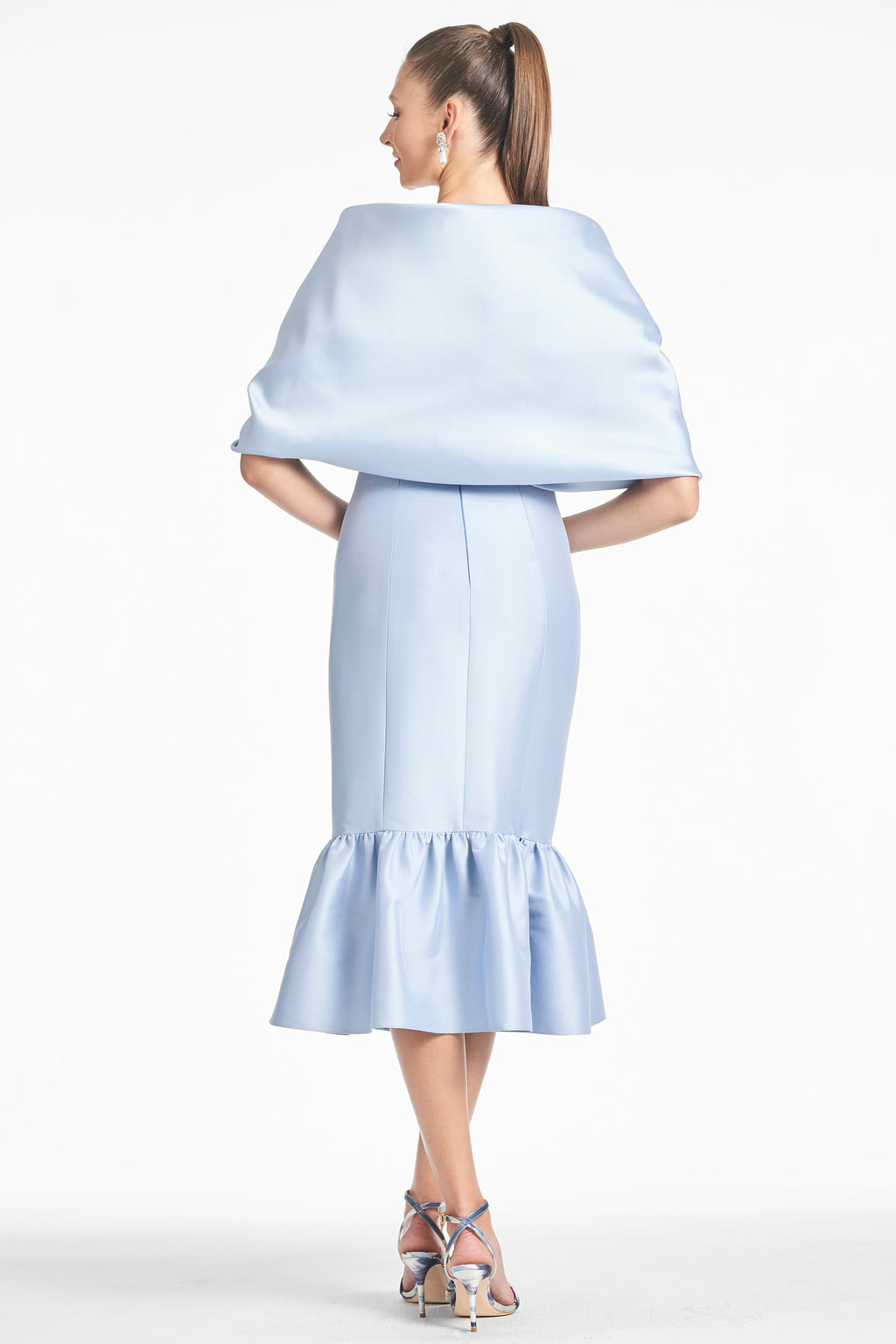 The Hug Shawl in Glacial Blue | Over The Moon The Hug Shawl in Glacial Blue | Over The Moon