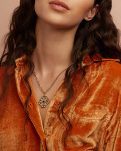 Guiding Light Charm Blue Sapphire - Marlo Laz