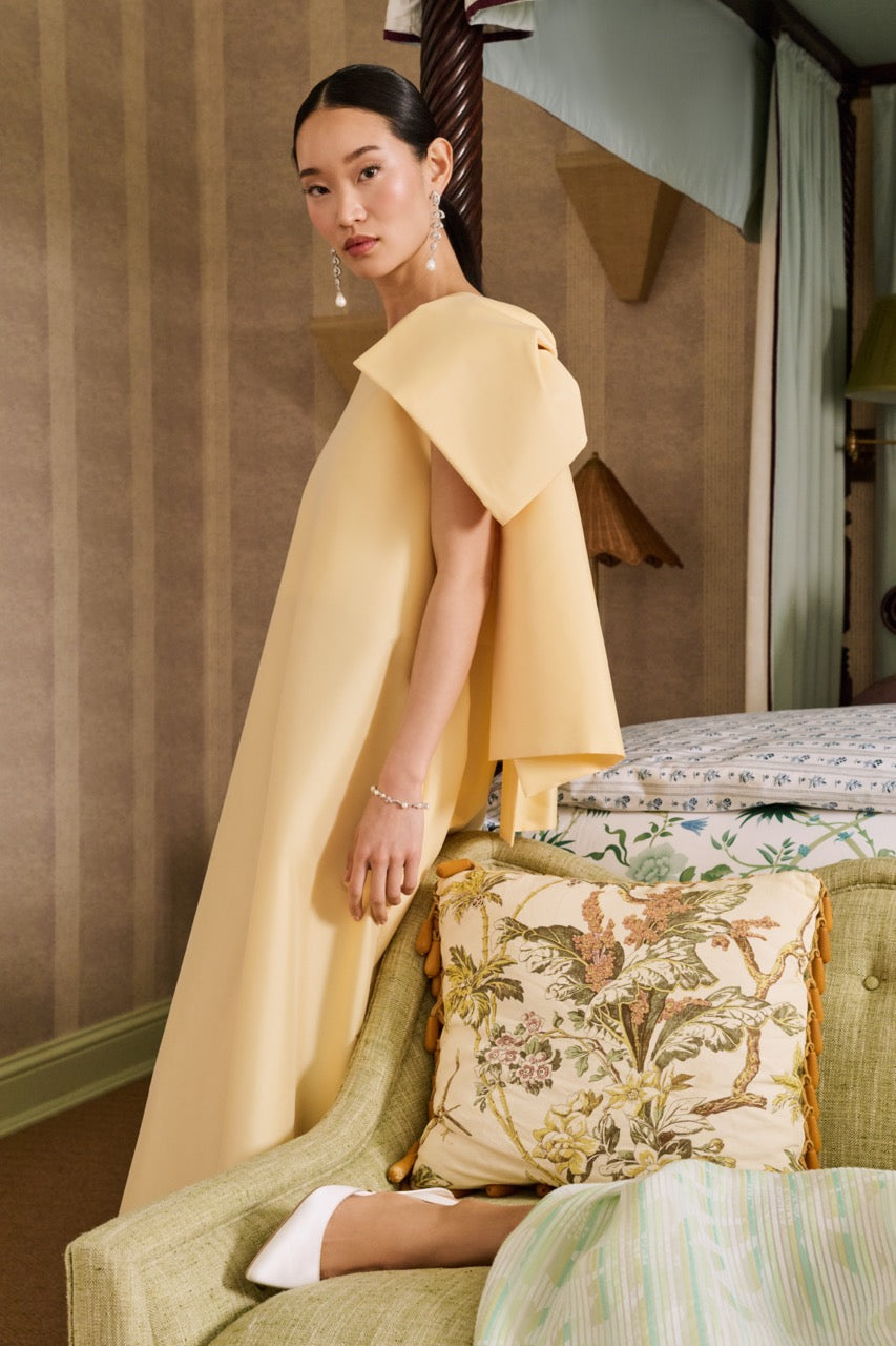 Winnette Dress in Soft Yellow