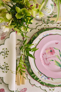 Florenza Malva Fondo Chiaro Duchessa Dessert Plate