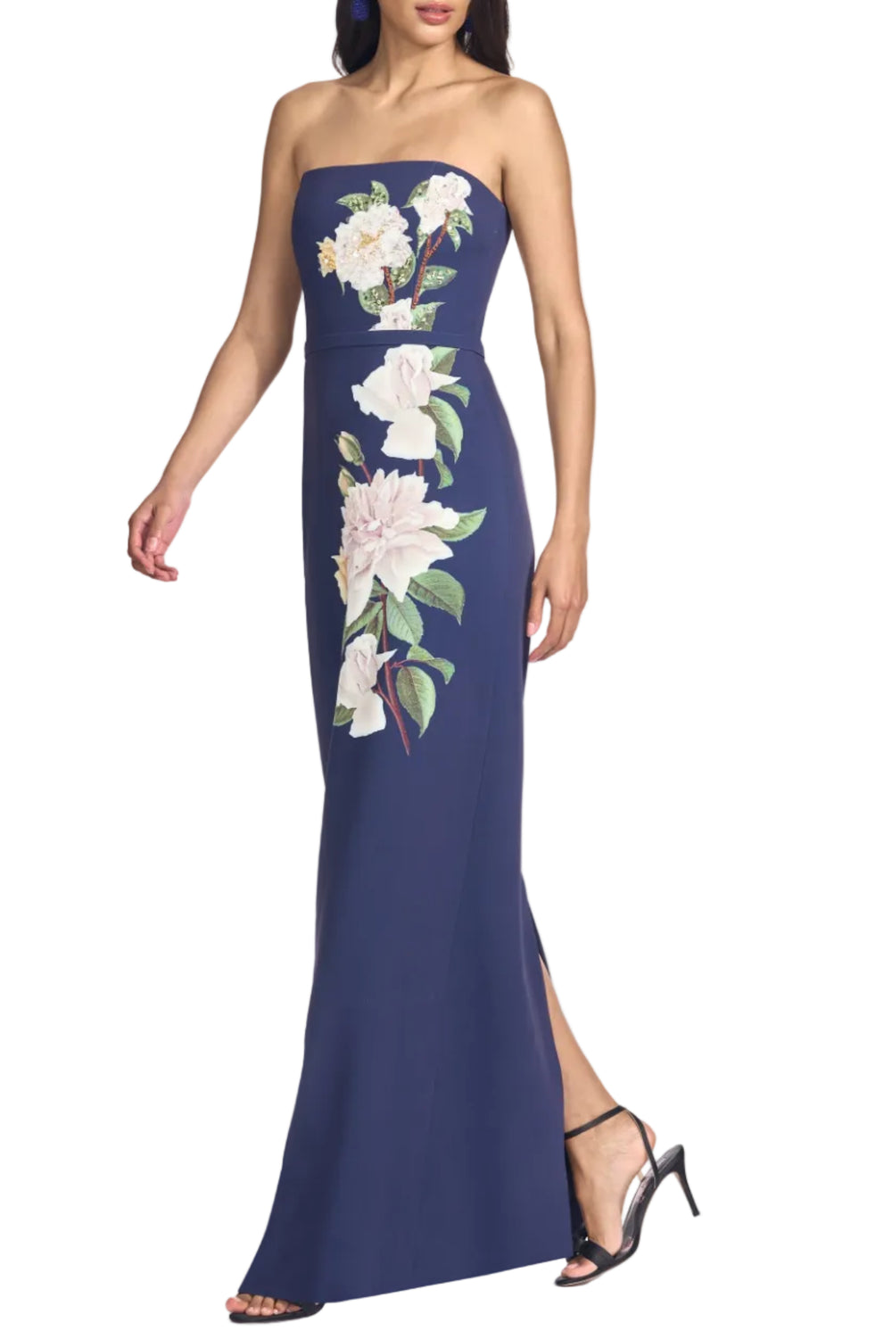Embellished Sophia Gown in Evening Gardenia