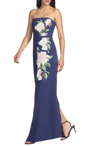 Embellished Sophia Gown in Evening Gardenia